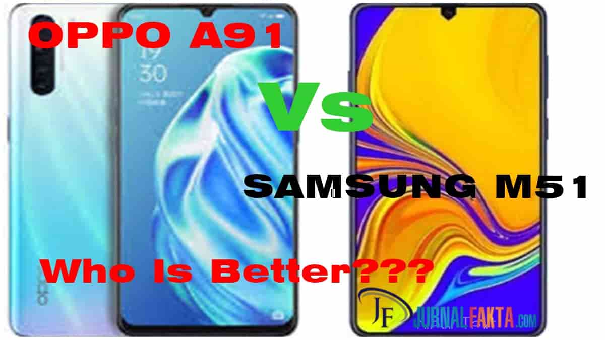 Oppo A91 vs Samsung Galaxy M51