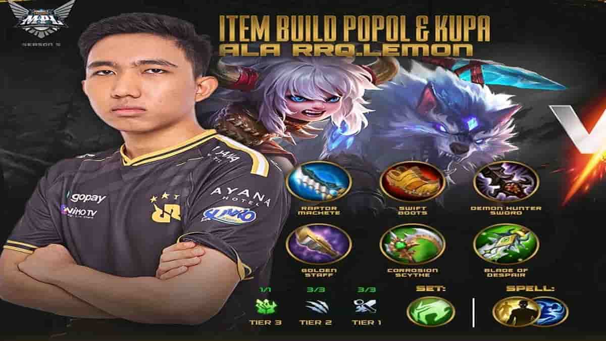 Build hero Popol dan Kupa terbaik dan tersakit di Mobile Legends