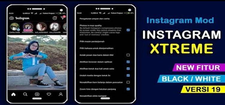 download Instagram Mod Instaxtreme apk versi terbaru